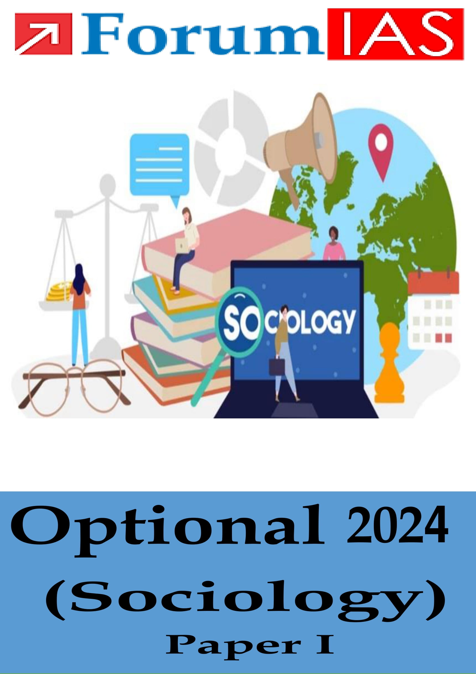 Forum IAS  Sociology Optional Printed  Notes Paper 1 and 2